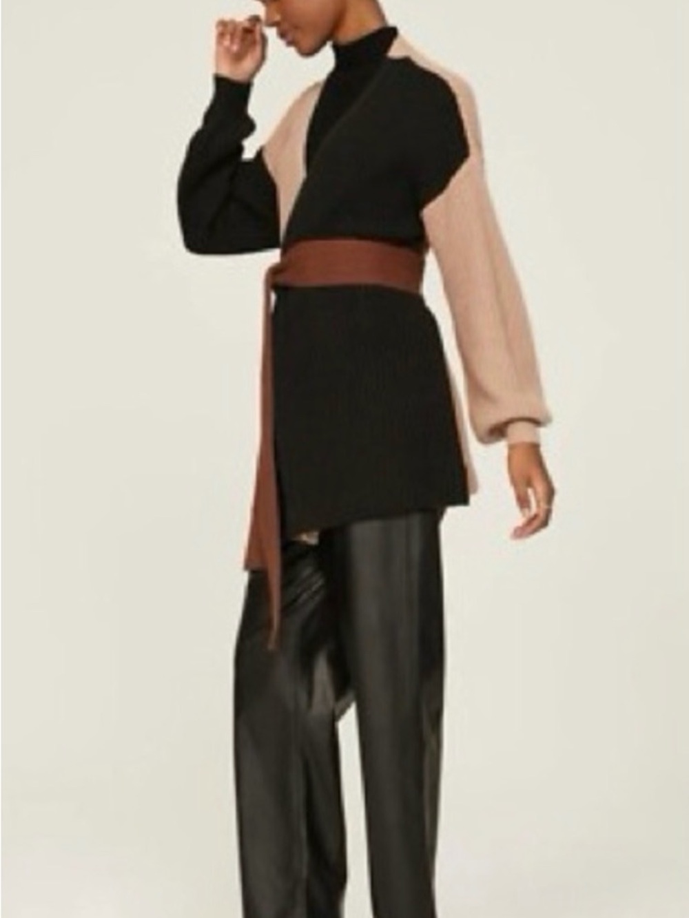 Color Block Cardigan - Picture 2 of 7